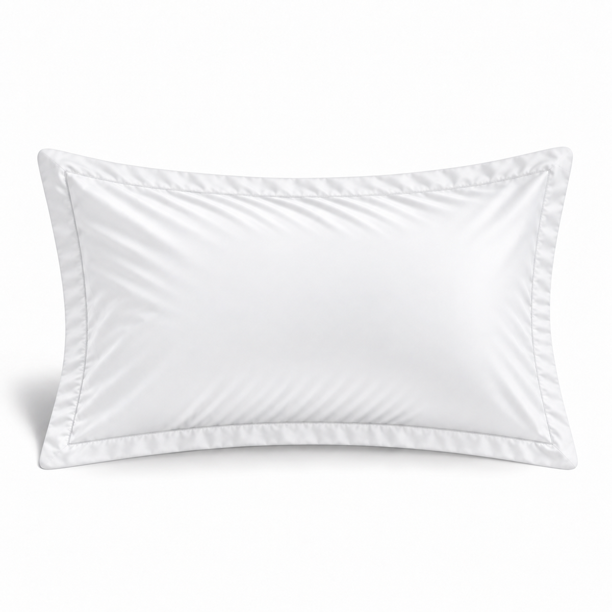 Simon Baker | 300TC 100% Egyptian Cotton Oxford Satin Stitched Pillowcase White