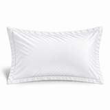 Simon Baker | 300TC 100% Egyptian Cotton Oxford Satin Stitched Pillowcase White