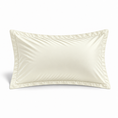 Simon Baker | 300TC 100% Egyptian Cotton Oxford Satin Stitched Pillowcase Cream
