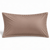 Simon Baker | 300TC 100% Egyptian Cotton Oxford Satin Stitched Pillowcase Stone
