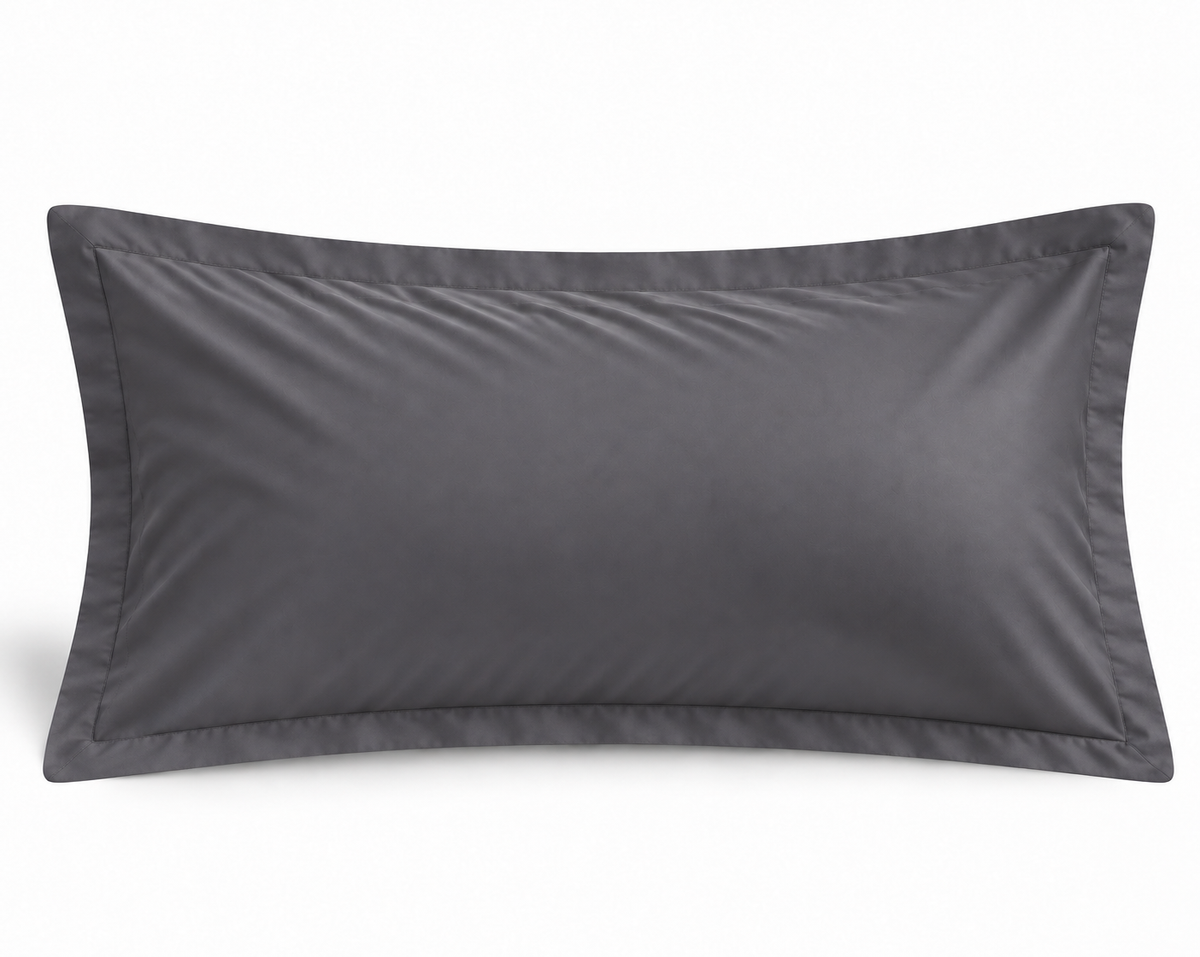 Simon Baker | 300TC 100% Egyptian Cotton Oxford Satin Stitched Pillowcase Grey