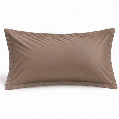 Simon Baker | 300TC 100% Egyptian Cotton Oxford Satin Stitched Pillowcase Mocha