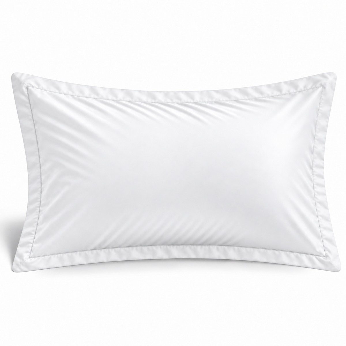 Simon Baker | 300TC 100% Egyptian Cotton Oxford Satin Stitched Pillowcase White