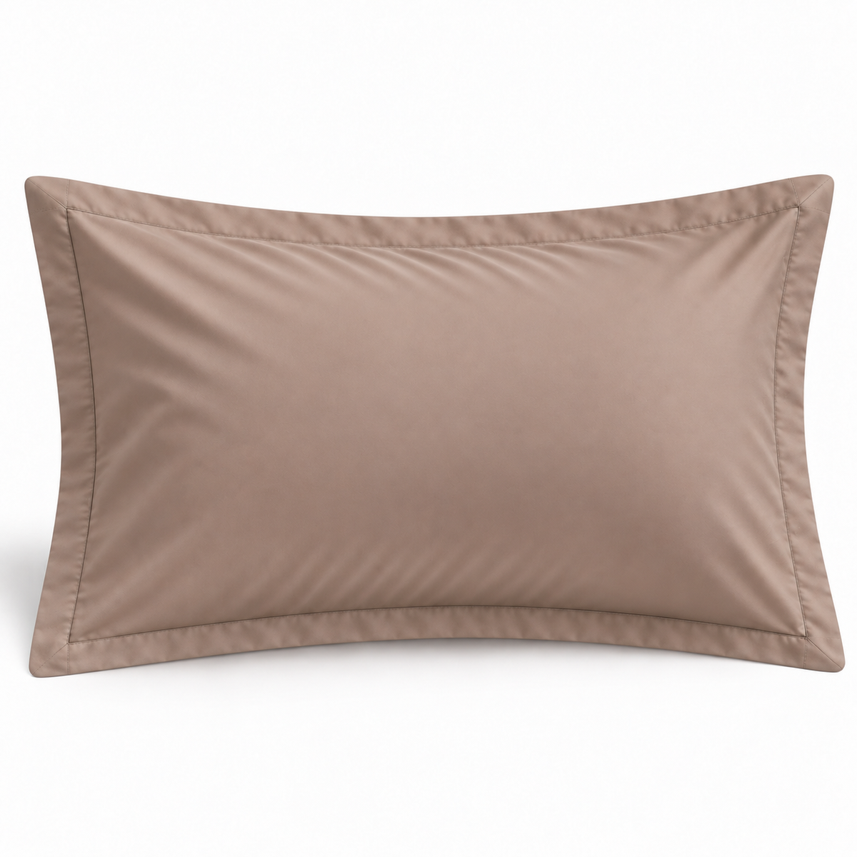 Simon Baker | 300TC 100% Egyptian Cotton Oxford Satin Stitched Pillowcase Stone