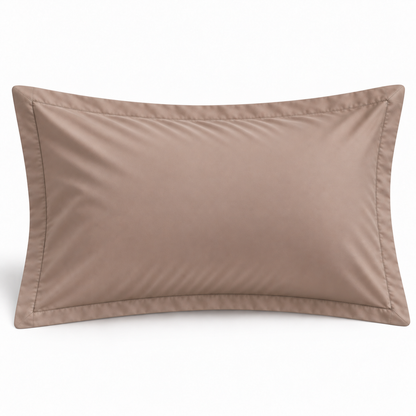 Simon Baker | 300TC 100% Egyptian Cotton Oxford Satin Stitched Pillowcase Stone