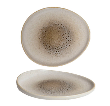 Ariane Jaguar Elevated Oval Plate Inside 25cm