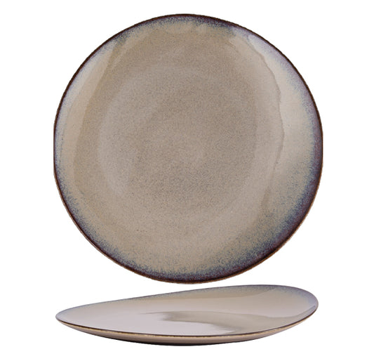 Ariane Splash Beige Elevated Coupe Plate 27cm