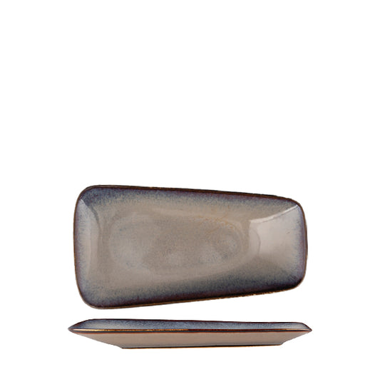 Ariane Splash Beige Elevated V-Dish 15 x 8cm