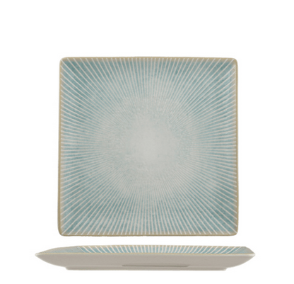 Ariane Paros Aqua Square Plate 21X21cm (Set of 6)