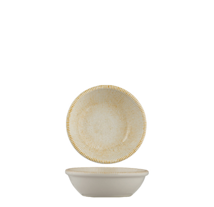 Ariane Paros Sand Sauce Dish 7.5cm (Set of 18)