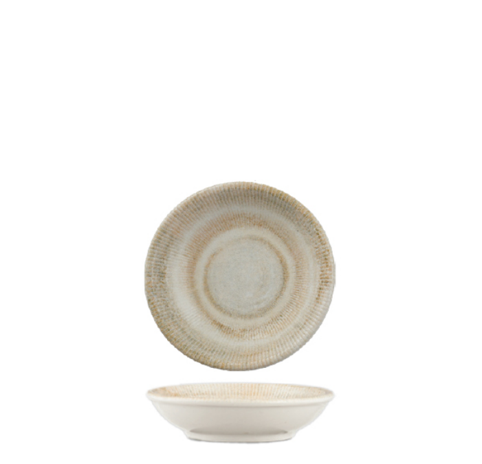 Ariane Paros Shell Sand Sauce Dish 9.5cm (Set of 18)