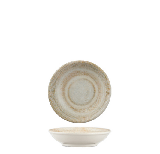 Ariane Paros Shell Sand Sauce Dish 9.5cm (Set of 18)