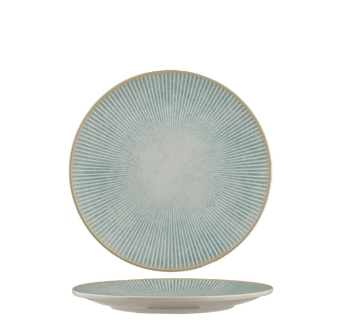 Ariane Paros Aqua Coupe Plate 18cm (Set of 12)