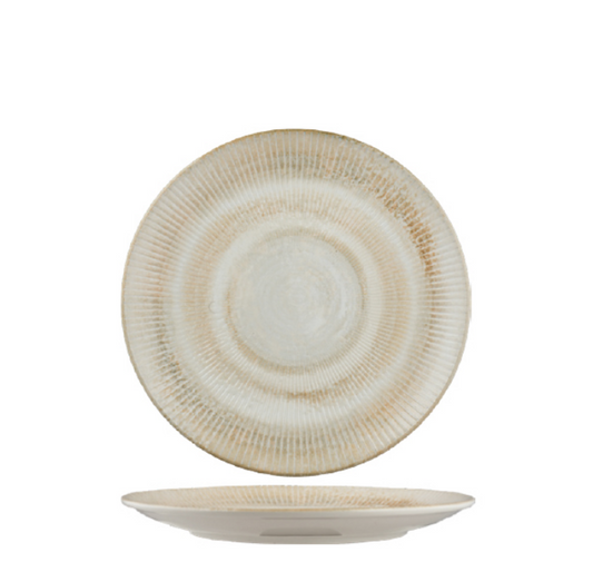 Ariane Paros Shell Sand Coupe Plate 18cm (Set of 12)