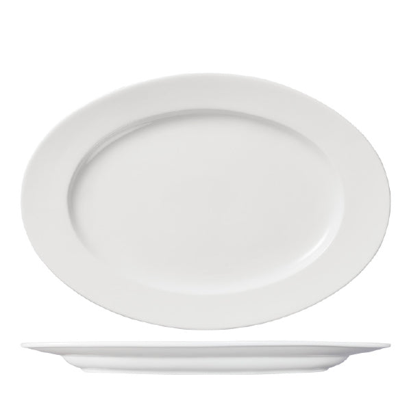 Ariane Prime White Oval Plate 32cm (Set of 6)