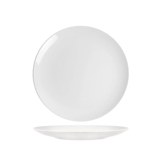 Ariane Prime White Coupe Plate 27cm (Set of 6)