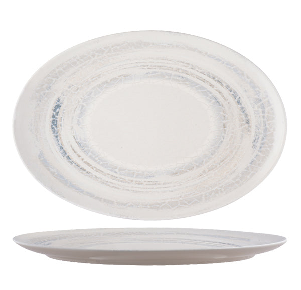 Ariane Terene Matt Oval Plate 28cm (Set of 12)