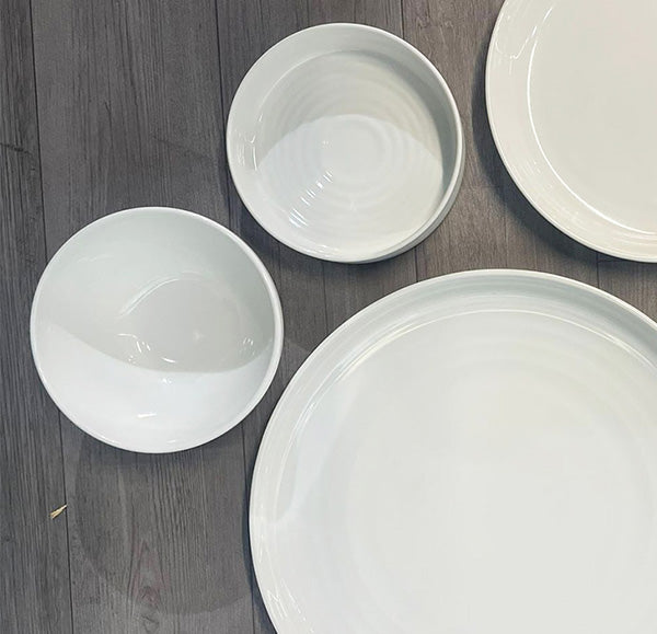 Ariane Artisan Ivory tableware lifestyle view 4