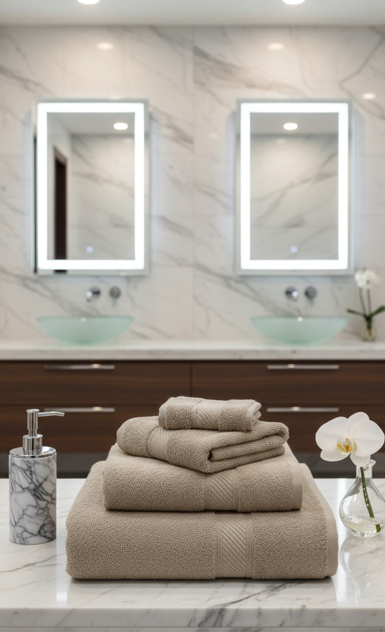 Simon Baker - Hotel Collection 100% Cotton Bath Sheets (Various Colours) - 90cm x 150cm