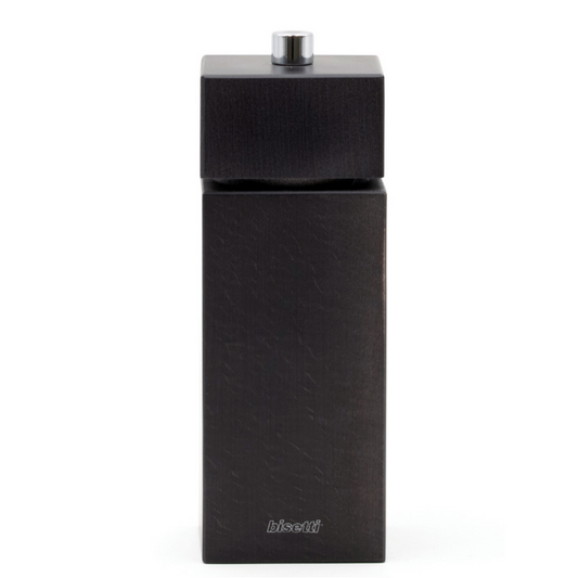 Bisetti Pepper Mill Square Black 16.5cm