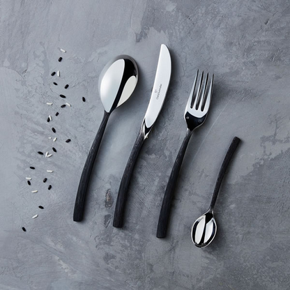 C&S Black Oak Dessert Spoon 18/10 (Set of 12)