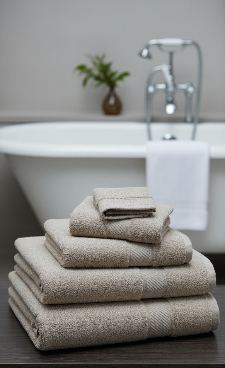 Simon Baker - Hotel Collection 100% Cotton Hand Towels (Various Colours) - 50cm x 90cm