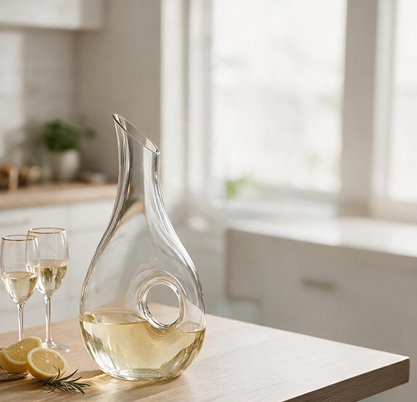 NUDE Halo Carafe 850ml lifestyle view 2