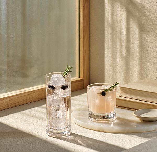 NUDE Churchill Whiskey Glass 310ml lifestyle view 1