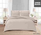 Simon Baker - Vintage Washed Duvet Cover Set - Natural (Various Sizes)