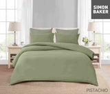 Simon Baker - Vintage Washed Duvet Cover Set - Pistachio (Various Sizes)