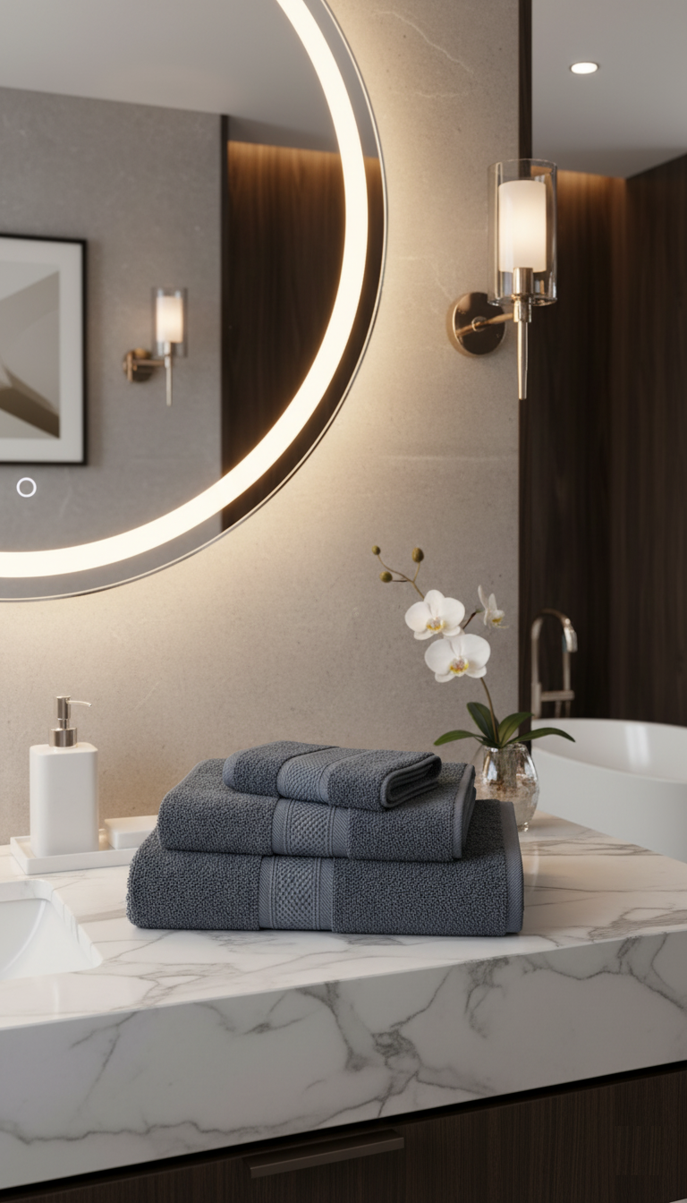 Simon Baker - Ultra Soft Luxury Collection Hand Towels 600GMS ( Various Colours) - 50cm x 90cm