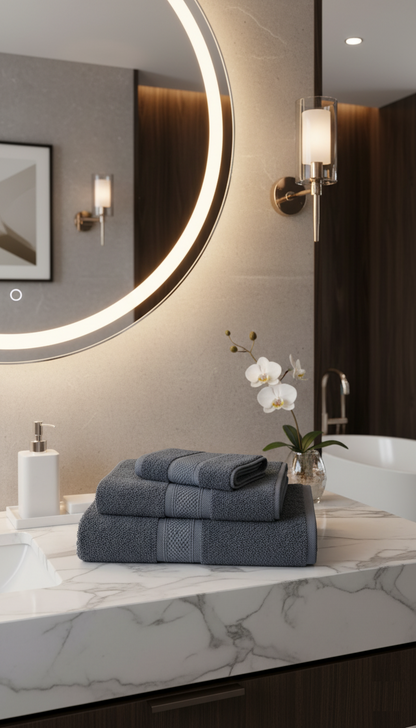 Simon Baker - Ultra Soft Luxury Collection Hand Towels 600GMS ( Various Colours) - 50cm x 90cm