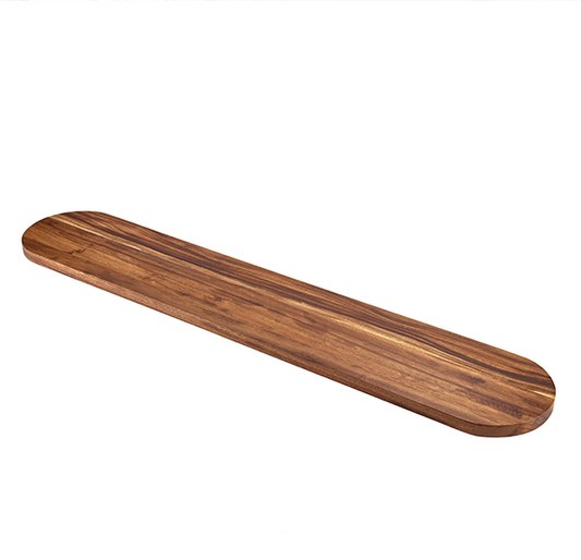 Genware Acacia Wood Plinth 120X22Cm