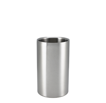 Genware Satin Stainless Steel Wine Cooler