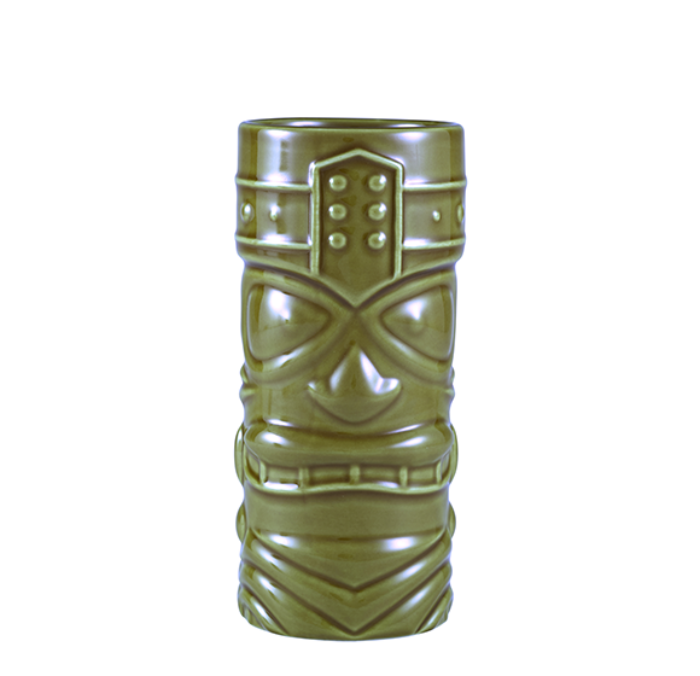 Genware Green Tiki Mug 400ml
