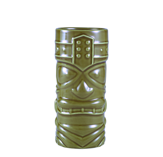 Genware Green Tiki Mug 400ml
