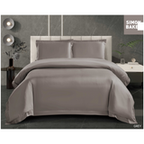 Simon Baker - Tencel Lyocell 300TC Duvet Cover - Grey (Various Sizes)