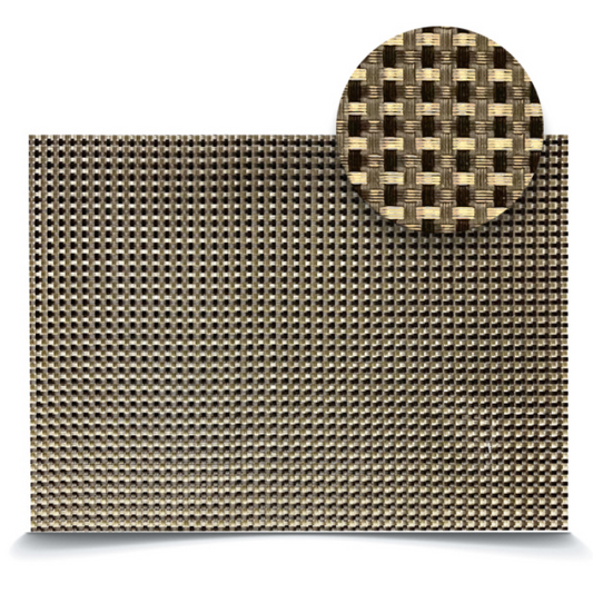 Broad Weave Beige Placemat 30cm X 41cm (Set of 12)