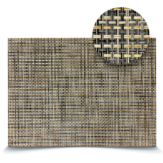 Broad Weave Brich Beige Placemat 30x41cm (Set of 12)