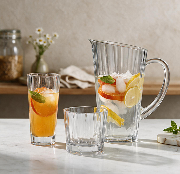 NUDE Hemingway Whiskey Glass 330ml lifestyle view 5