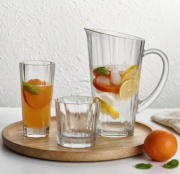 NUDE Hemingway Whiskey Glass 330ml lifestyle view 2