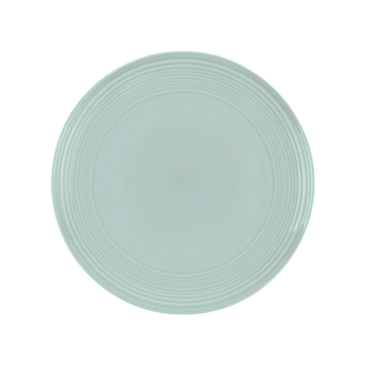 JENNA CLIFFORD - Embossed Lines Dinner Plate - Mermaid Mist (Set of 4)