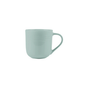 JENNA CLIFFORD - Embossed Lines Coffee Mug - Mermaid Mist (Set of 4)