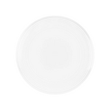 JENNA CLIFFORD - Embossed Lines Dinner Plate - Whisper White (Set of 4)