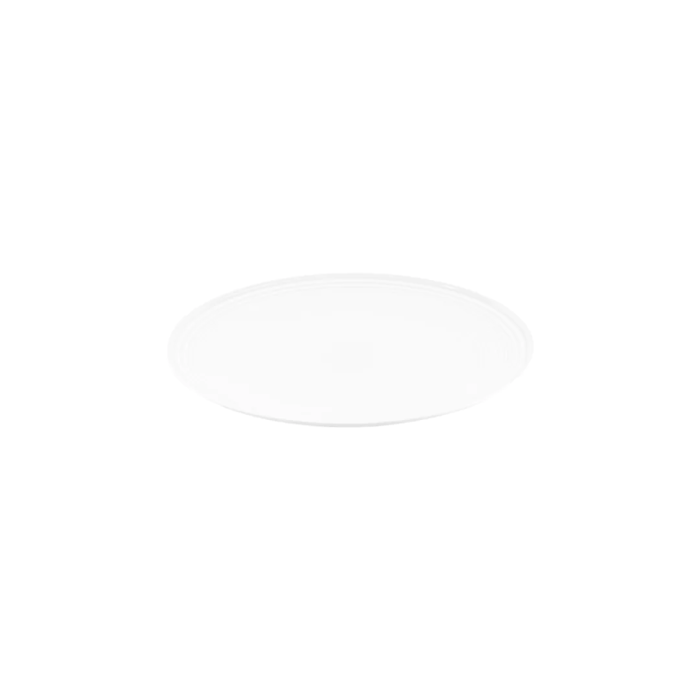 JENNA CLIFFORD - Embossed Lines Side Plate - Whisper White (Set of 4)
