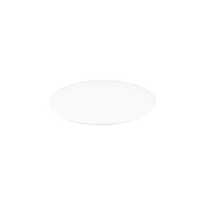 JENNA CLIFFORD - Embossed Lines Side Plate - Whisper White (Set of 4)