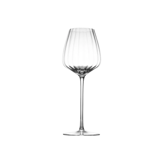 JENNA CLIFFORD - Optic White Wine Glass (Set of 2)