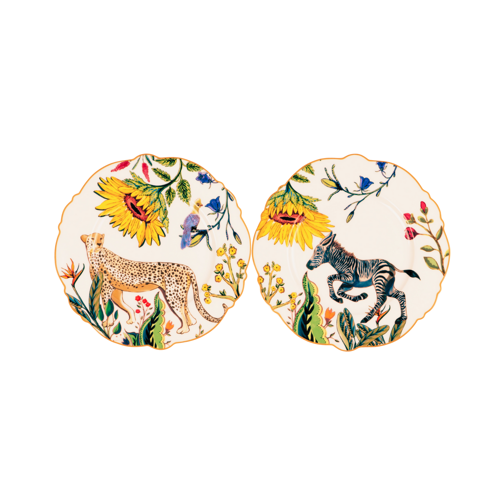 JENNA CLIFFORD - Wild Bloom Side Plate Set of 4