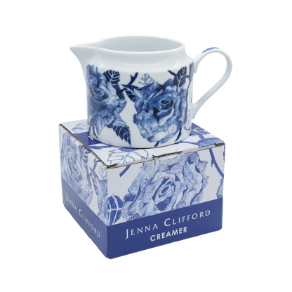 JENNA CLIFFORD - Peacock Sapphire Garden Creamer