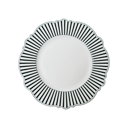 JENNA CLIFFORD - Ivory Noir Dinner Plate Set of 4